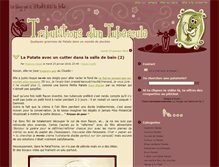 Tablet Screenshot of madamepatate.fr